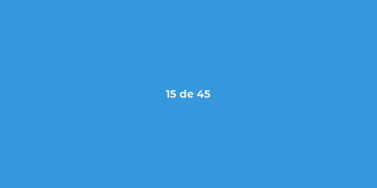 15 de 45