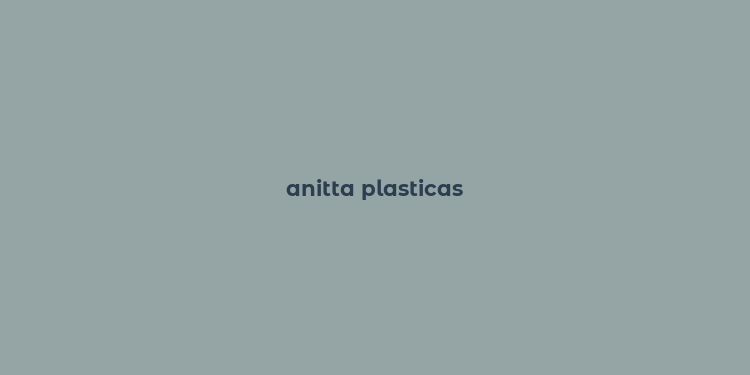 anitta plasticas