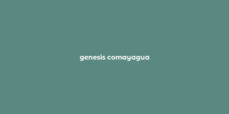 genesis comayagua