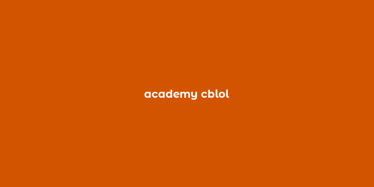 academy cblol