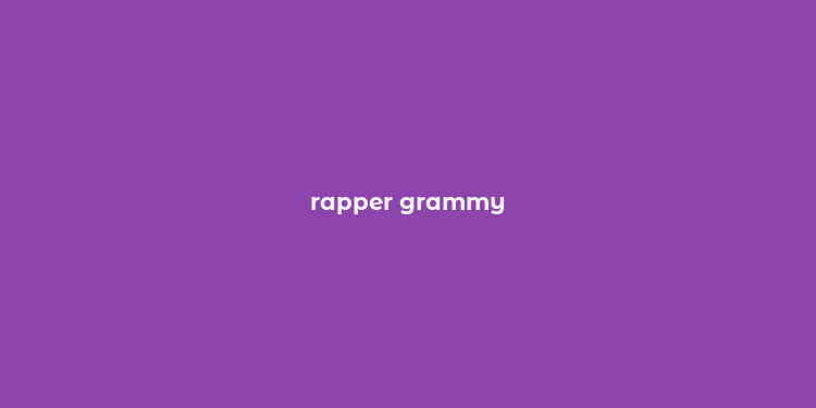 rapper grammy