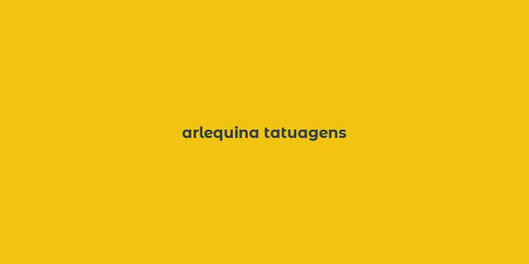 arlequina tatuagens