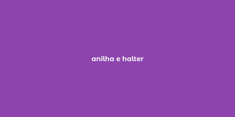 anilha e halter