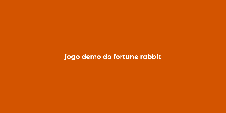 jogo demo do fortune rabbit