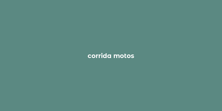 corrida motos