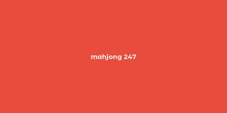 mahjong 247