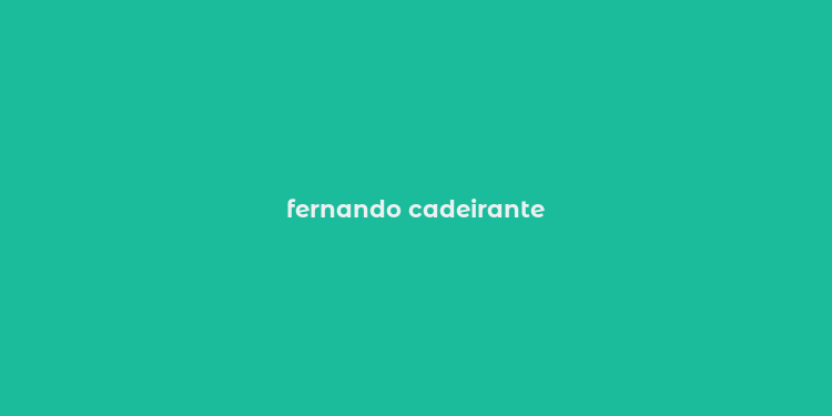 fernando cadeirante