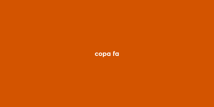 copa fa