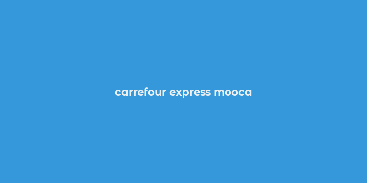 carrefour express mooca