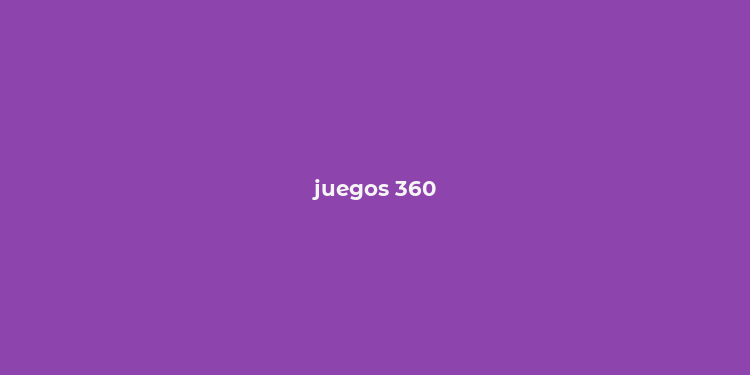 juegos 360