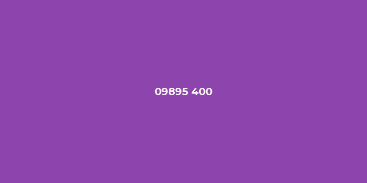 09895 400