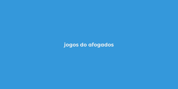 jogos do afogados