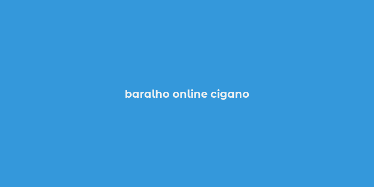 baralho online cigano