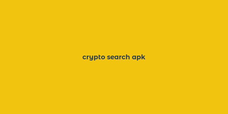 crypto search apk