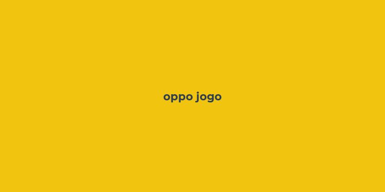 oppo jogo