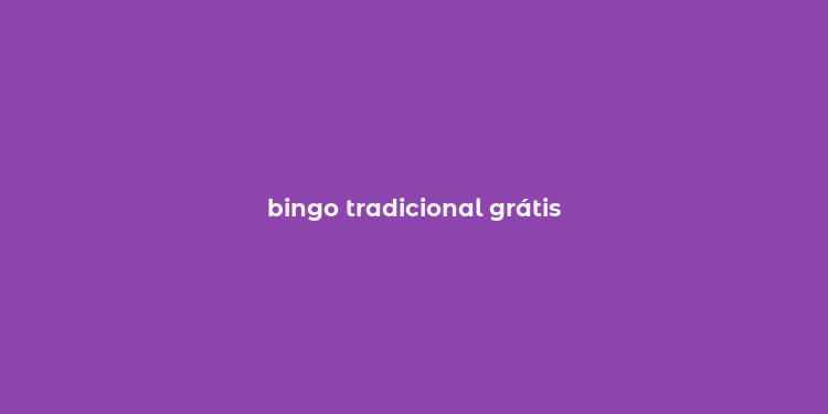 bingo tradicional grátis