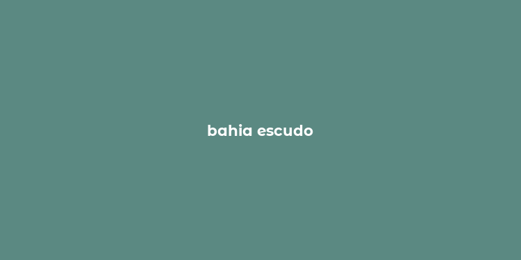 bahia escudo