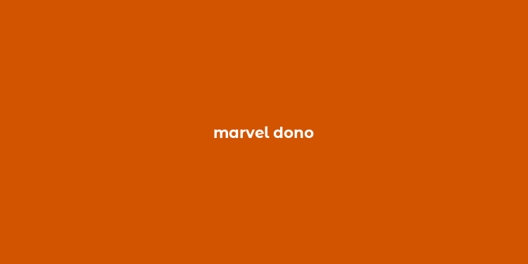 marvel dono