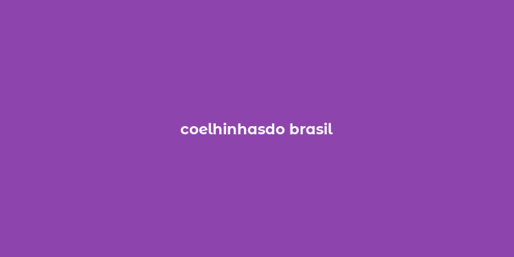 coelhinhasdo brasil