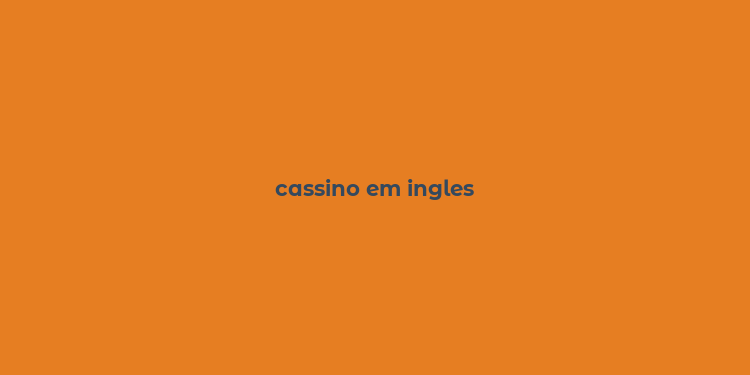 cassino em ingles