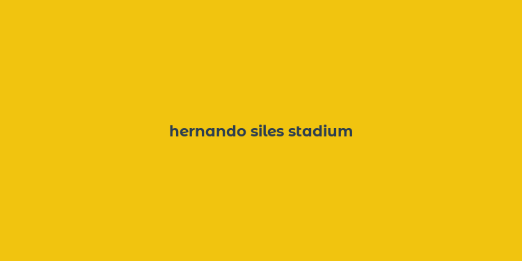 hernando siles stadium