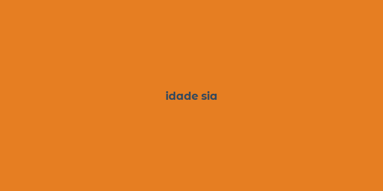 idade sia