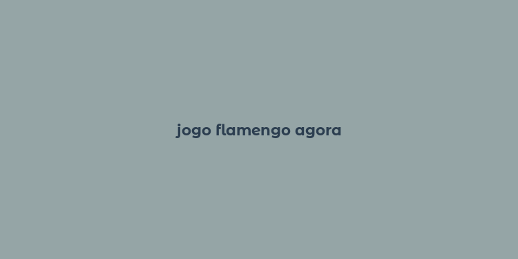 jogo flamengo agora