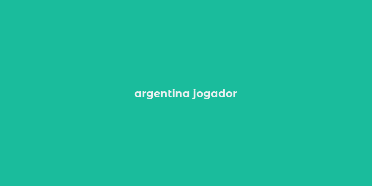 argentina jogador