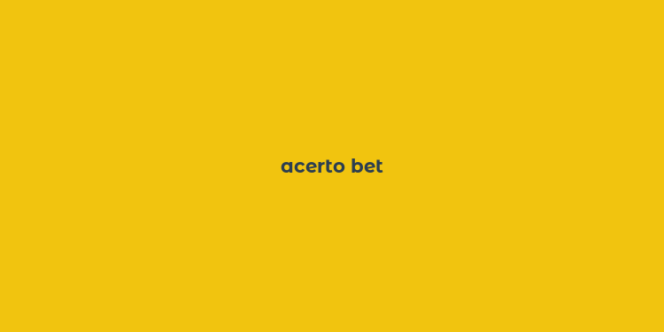 acerto bet