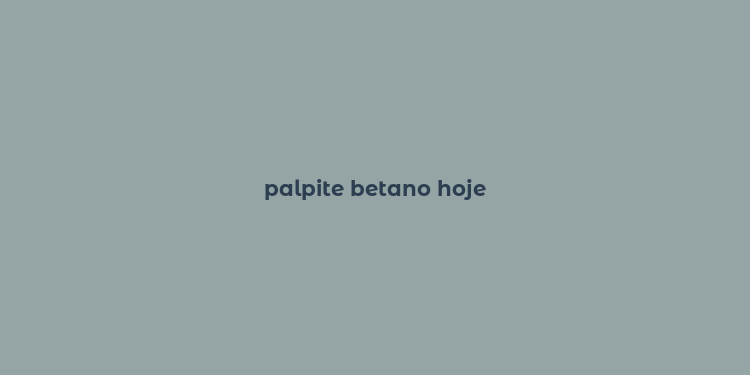 palpite betano hoje