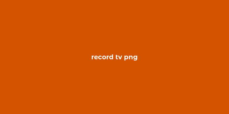 record tv png