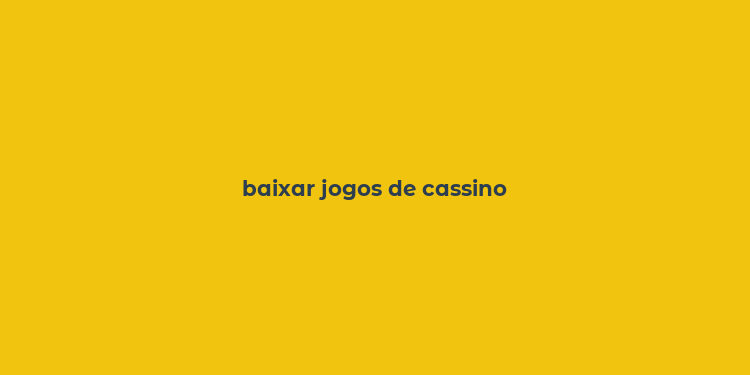 baixar jogos de cassino