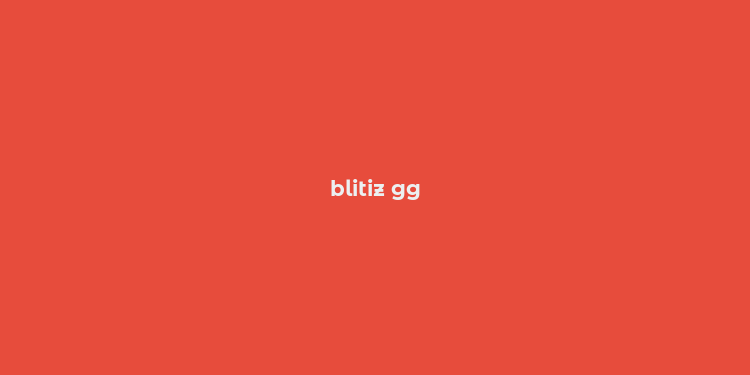 blitiz gg