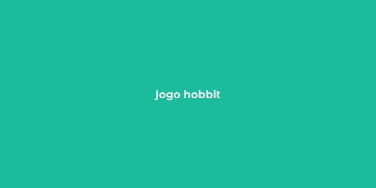 jogo hobbit