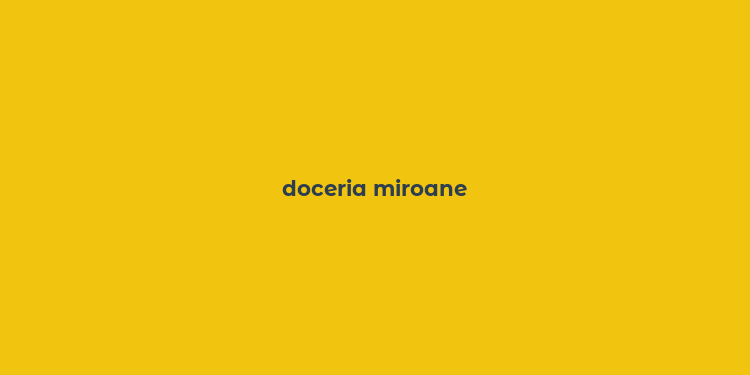 doceria miroane