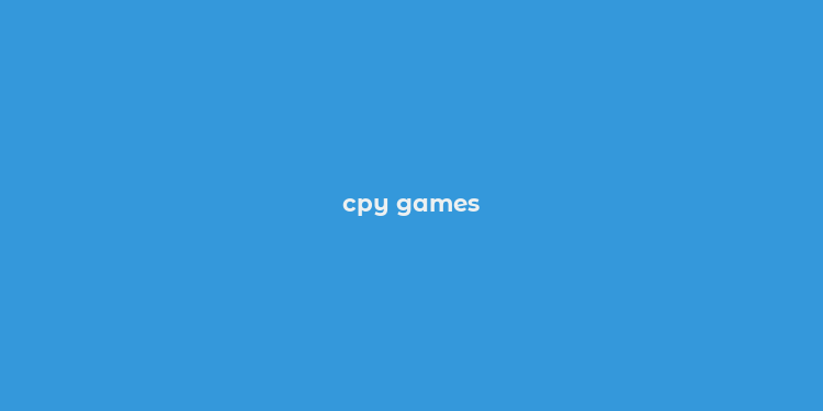 cpy games