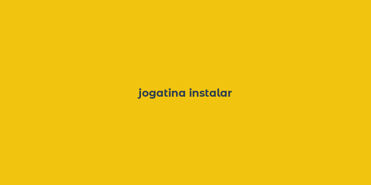 jogatina instalar