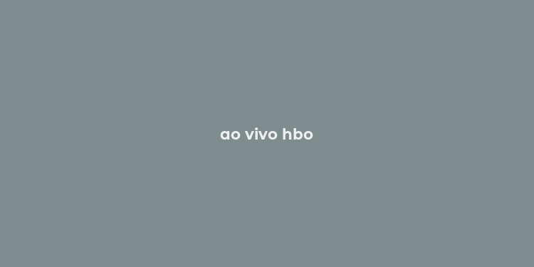 ao vivo hbo